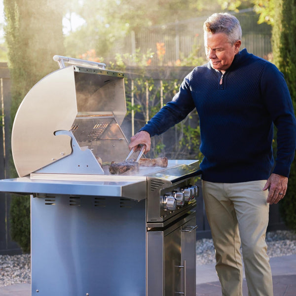 Blaze LTE PRO 32-inch 4-Burner Freestanding Grill w/ Digital Thermocouple
