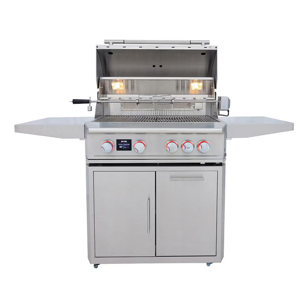 Blaze LTE PRO 32-inch 4-Burner Freestanding Grill w/ Digital Thermocouple