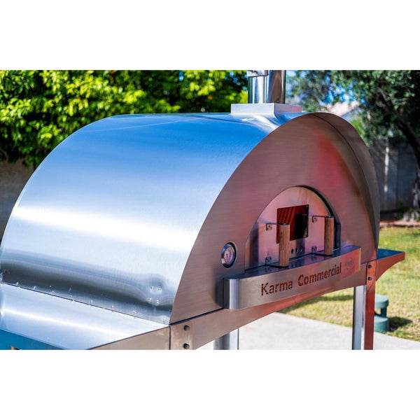 Karma 55 Commercial Wood-Fired Oven, 304 Stainless Steel