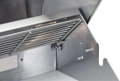 Broilmaster B-Series Deluxe 32-Inch Stainless Steel Built-In Gas Grill with Rear Infrared Burner