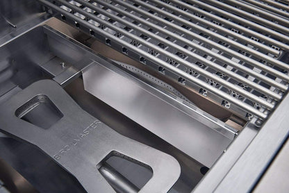 Broilmaster B-Series Deluxe 32-Inch Stainless Steel Built-In Gas Grill with Rear Infrared Burner