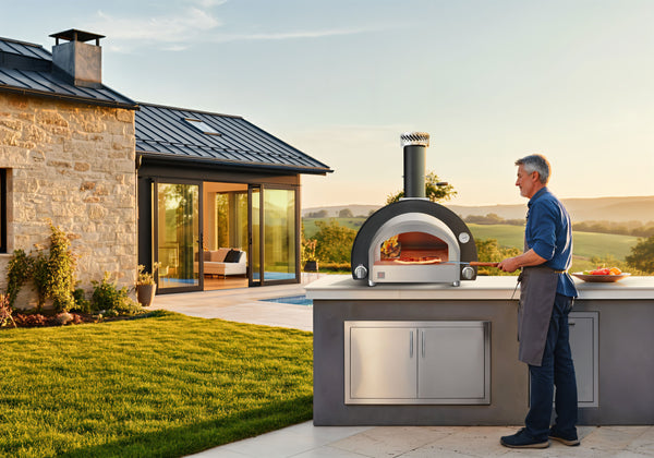 Summerset Hybrid Gas & Wood Pizza Oven, 932°F