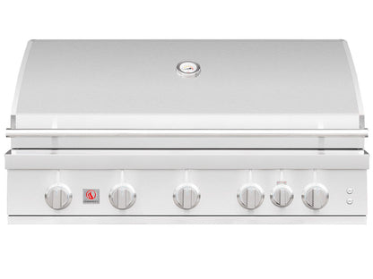 Summerset Sizzler Pro 40-Inch 5-Burner Built-In Gas Grill With Rear Infrared Burner